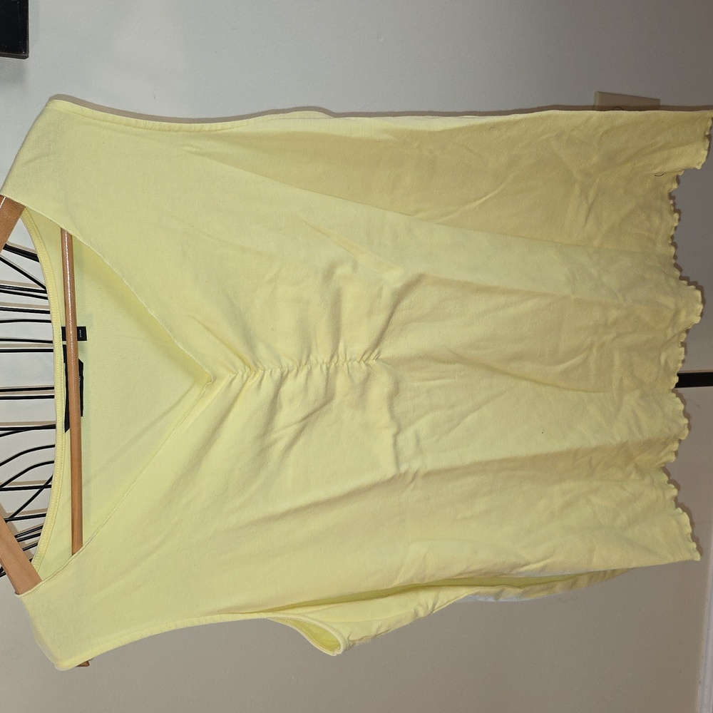 Ulla Popken Sunny Yellow Tank Womens Size 20/22 (Christine #13)